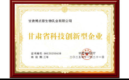 甘肃省科技创新型企业